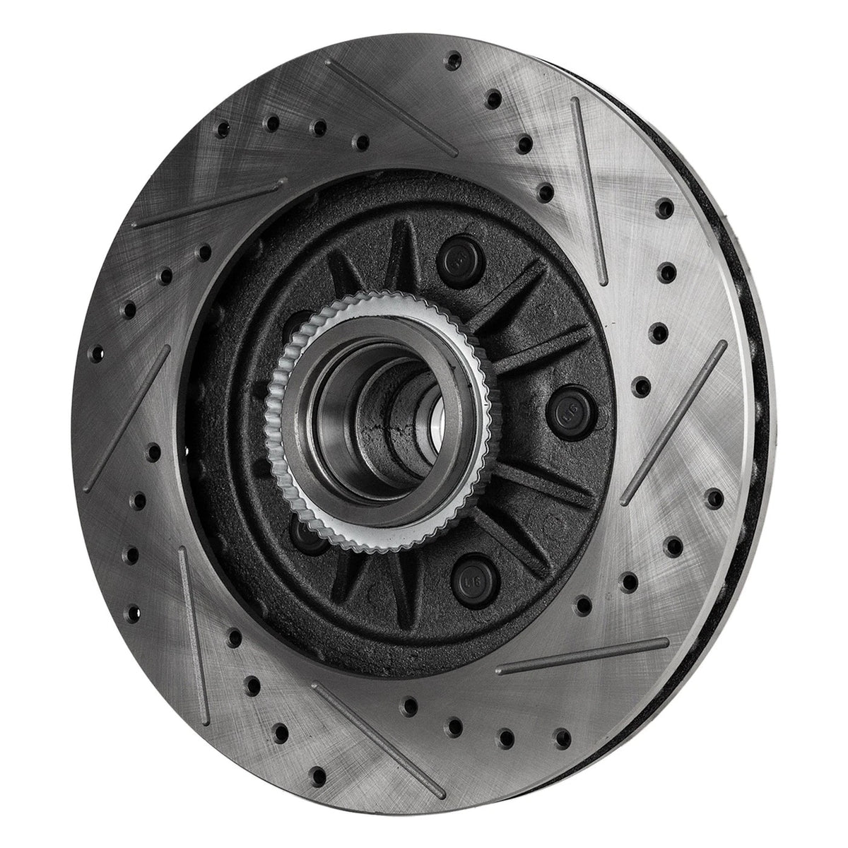 Brake Disc for Ford F-150 (2000–2003) Front Left/Right Drilled Slotted
