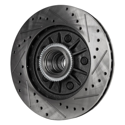 Brake Disc for Ford F-150 (2000–2003) Front Left/Right Drilled Slotted