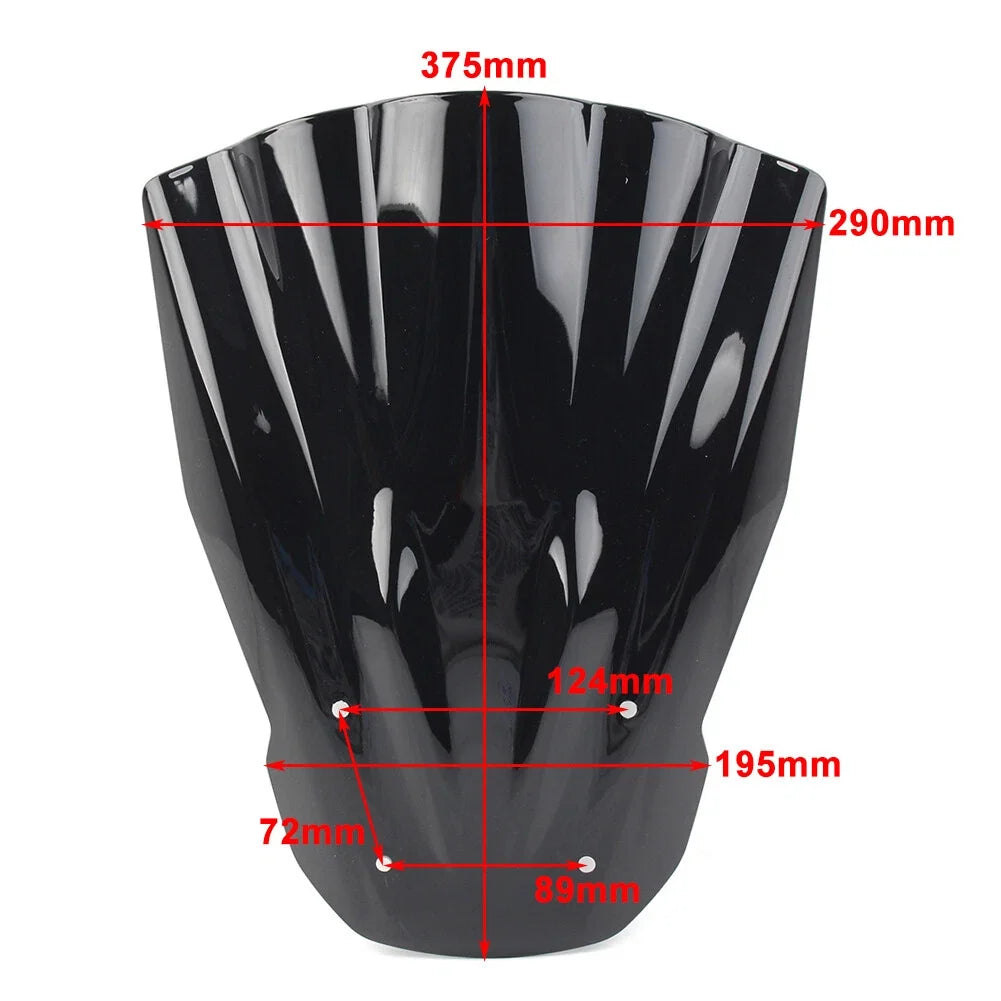 Windshield for Yamaha MT-07 (2014–2017) - Black