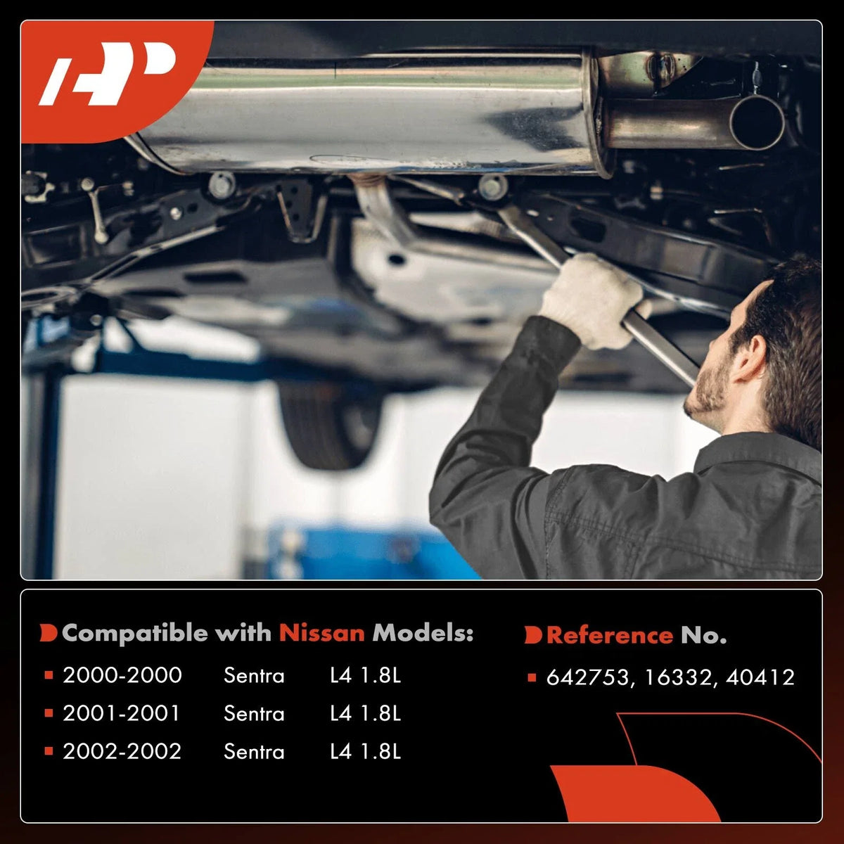 1.8L Catalytic Converter for Nissan Sentra (2000-2002)