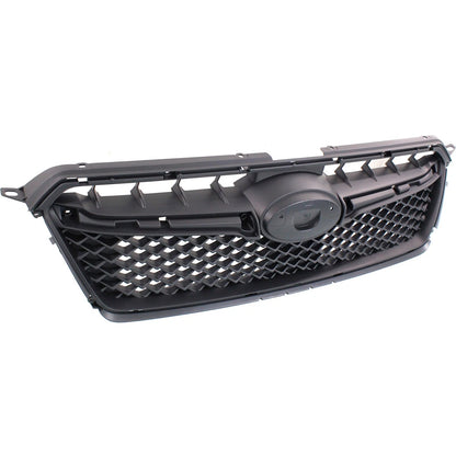Grille for Subaru Impreza (2015–2016) Textured Black Plastic