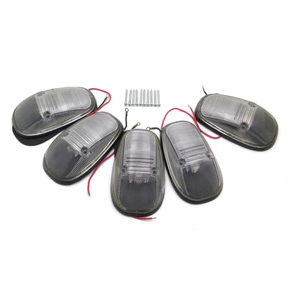 Clear Cab Roof Top Marker Light Lens w/ Base for 2500 3500 Dodge Ram 2003-2017