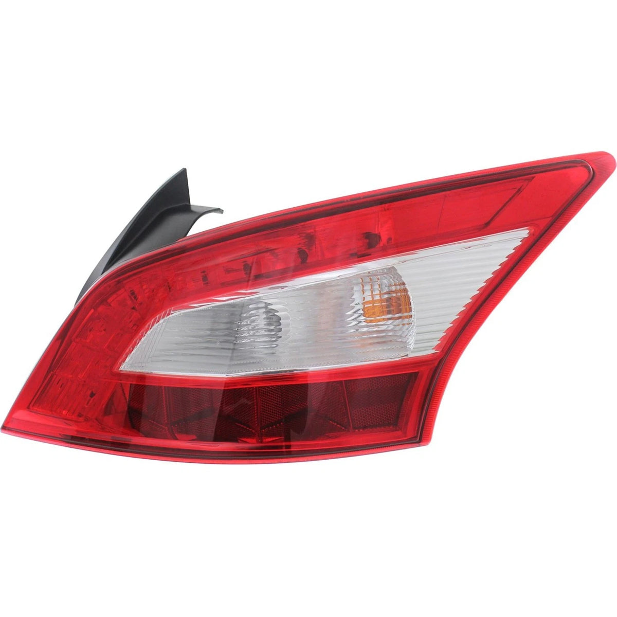 Halogen Tail Light Set for Nissan Maxima (2009–2011) Clear/Red w/ Bulbs 2Pcs