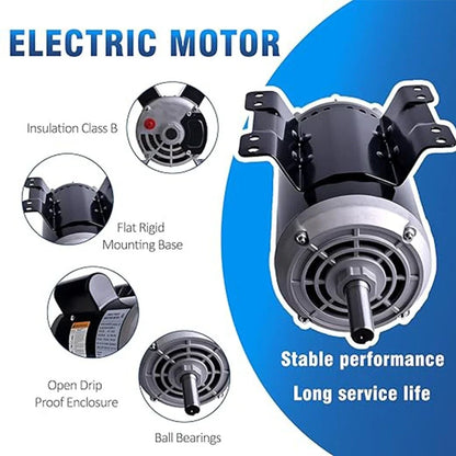 Air Compressor Motor 5HP 230V for Ingersoll Rand 23220064 54421193