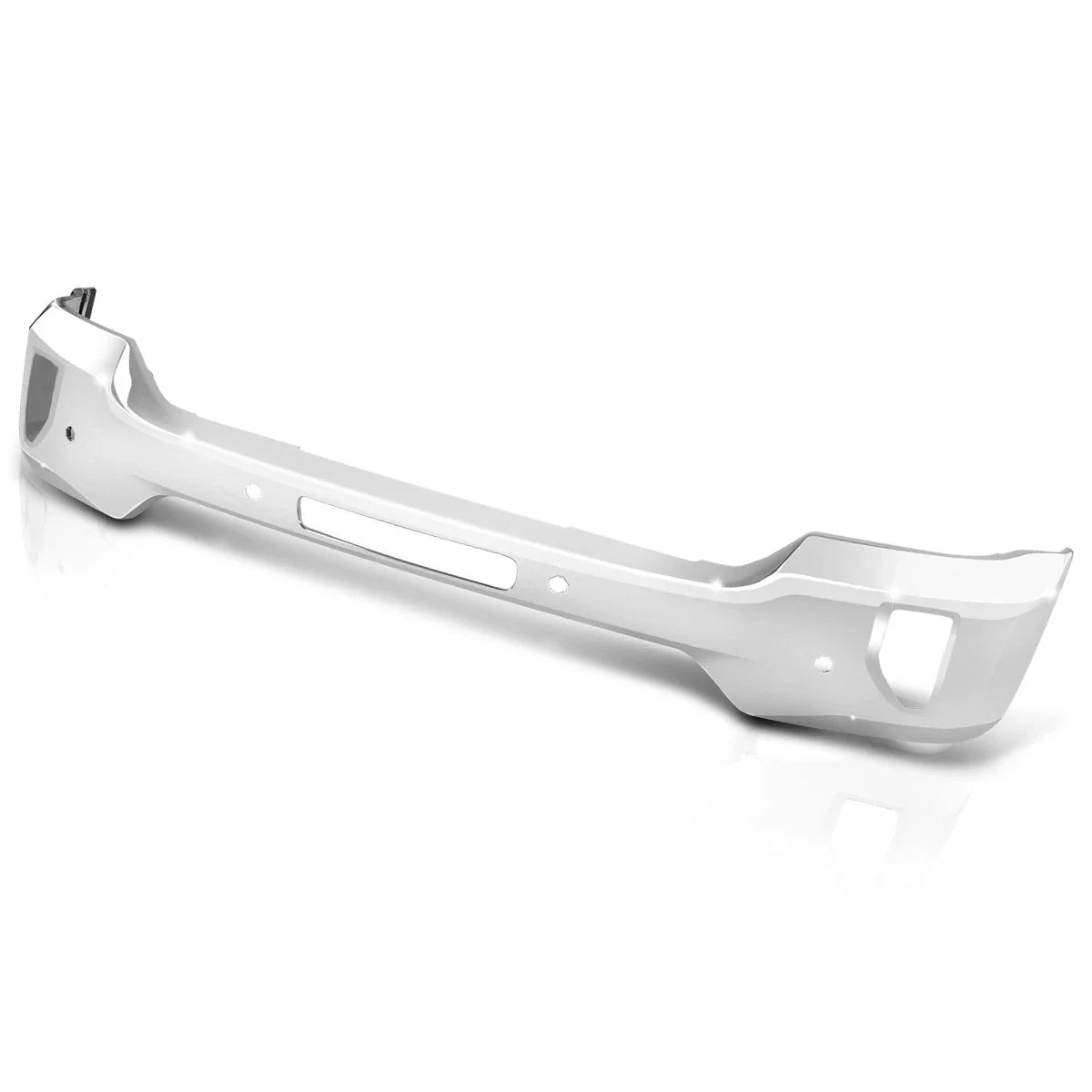 Front Bumper for Chevy Silverado 1500 (2016–2019) w/ Parking+Fog Light Cutouts Chrome