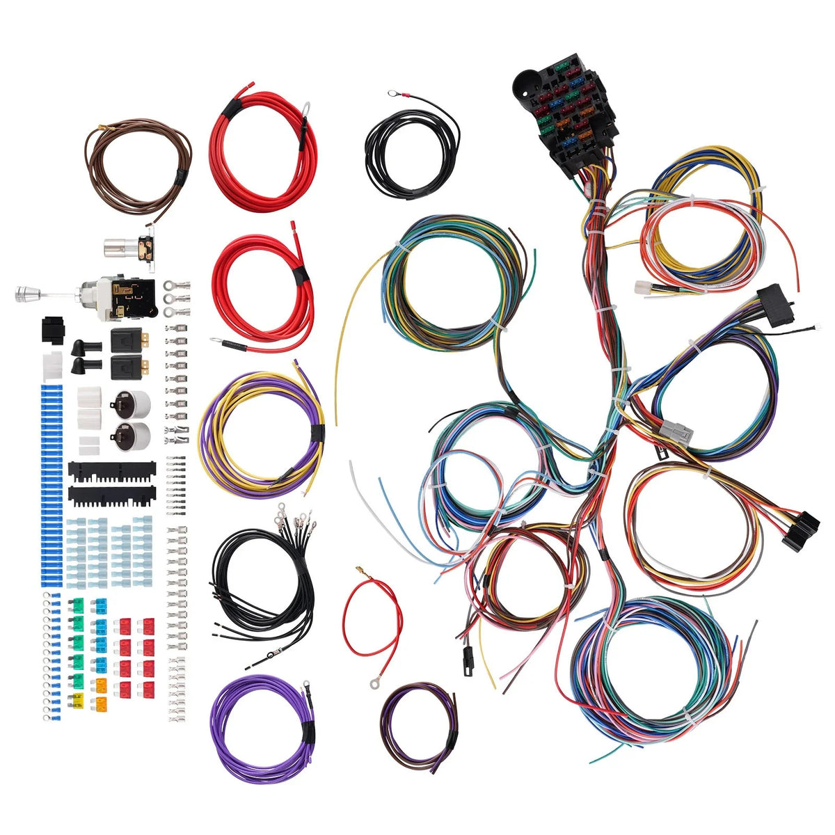 22 Circuit Wiring Harness for Chevy GMC Pickup Truck (1960-1982)