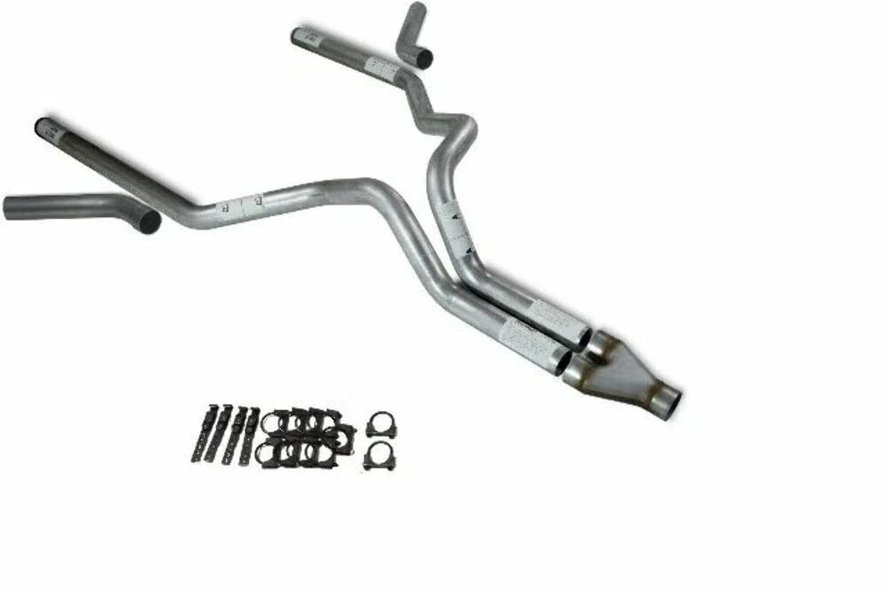 3" Dual Exhaust Kit for Dodge Ram 1500 (2019–2025) - Y Pipe, Corner Exit