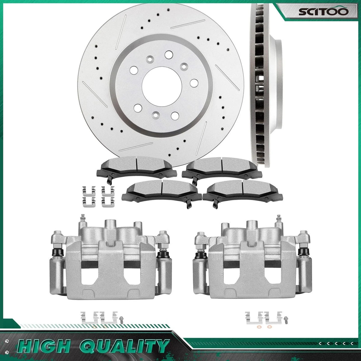 Front Brake Calipers Set for Impala (2006-2013) Chevrolet