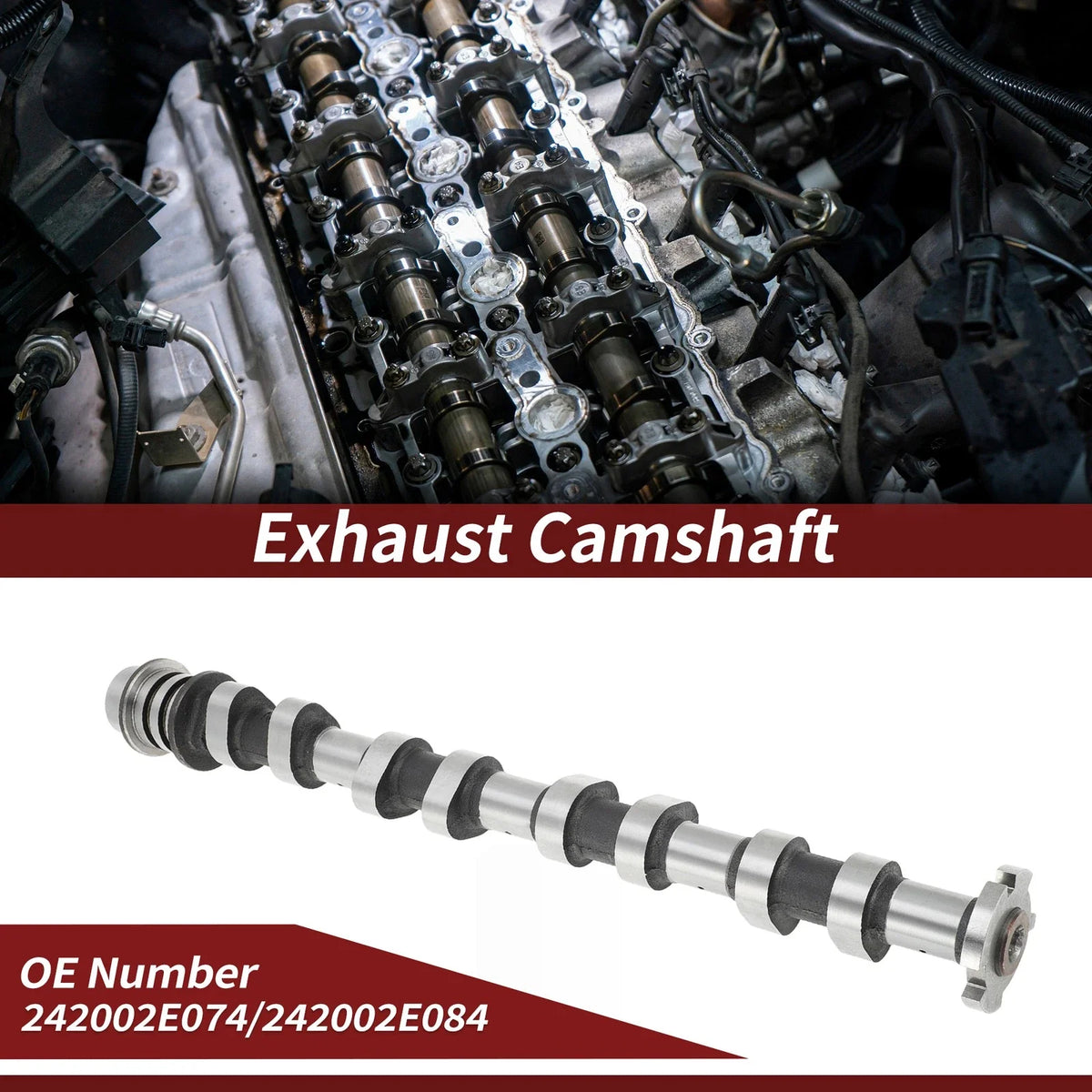 Exhaust Camshaft No.24200-2E074 for Hyundai Elantra (2017–2020)