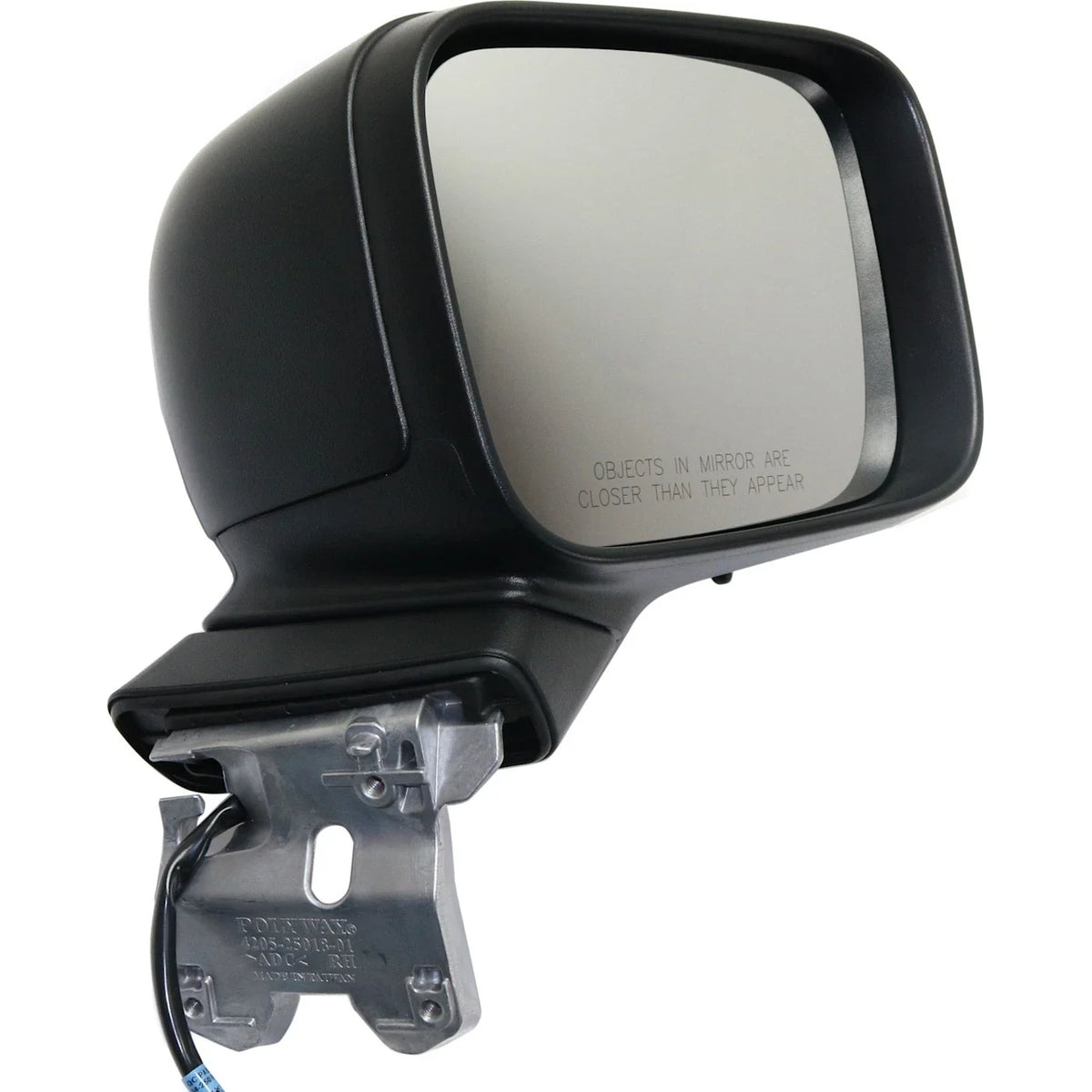 Set of 2 Black Side Mirrors for 2015–2018 Jeep Renegade