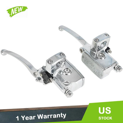 Hydraulic Brake Control Lever Master Cylinder 1" for Motorcycle