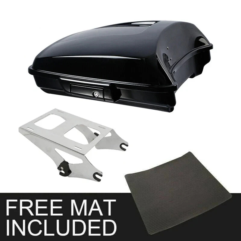 5.5" Mount Rack in Chrome for Harley Road King Glide Touring 2014-2026