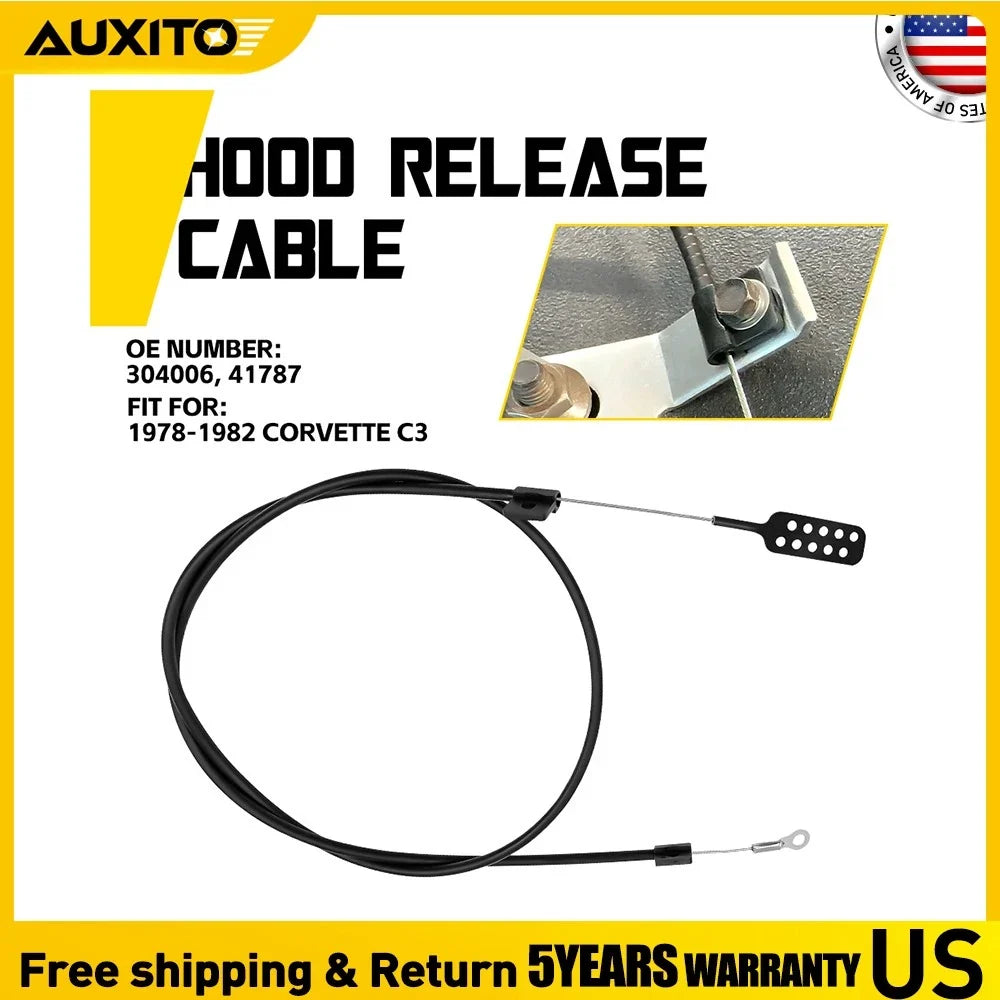Hood Cable for Corvette C3 (1978-1982)