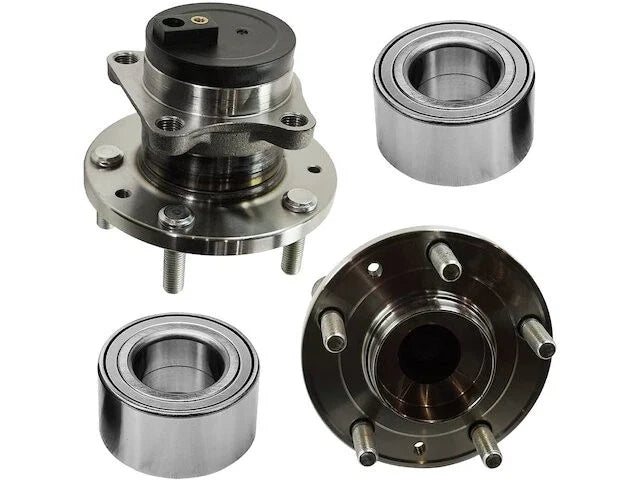Front and Rear Wheel Hub and Bearing Kit for Mazda CX-9 (2007–2014) GM714RR