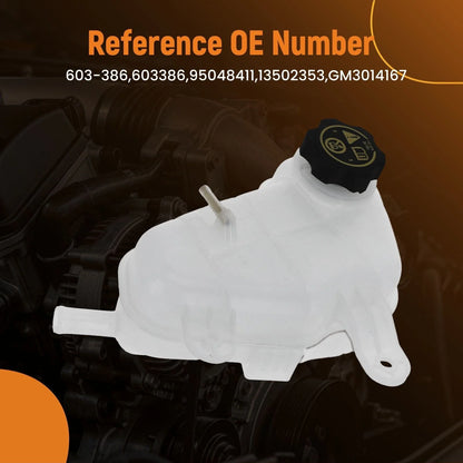 Radiator Coolant Reservoir Expansion Tank for Chevy Sonic (2012–2020) 95048411