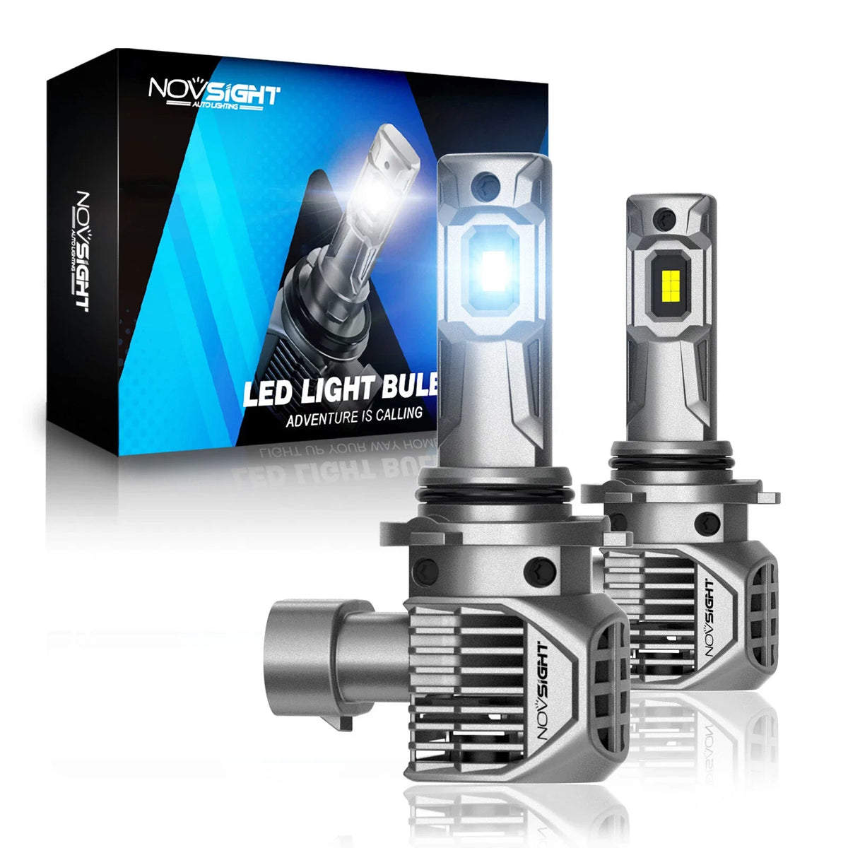 2X 9006 HB4 LED Headlight Bulb Kit for High Low Beam (6500K, 150W)