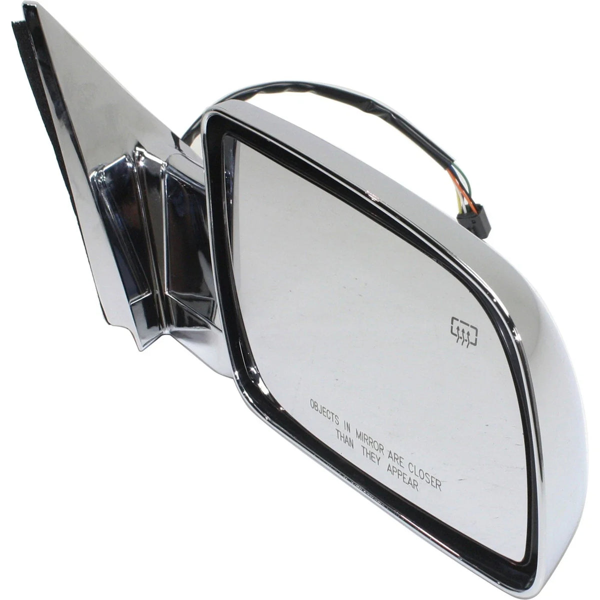 Heated Chrome Side Mirror Right for GMC Yukon, Blazer (1992–2000)