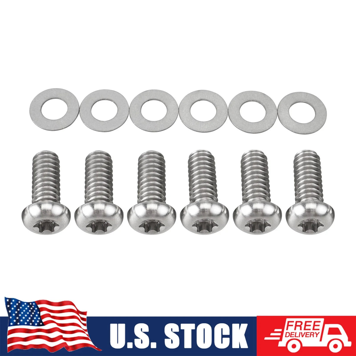 Derby Cover Screw Kit in Titanium for Harley XL883L 883 (2011-2019)