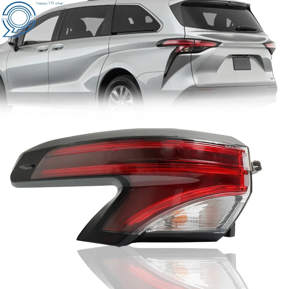 Tail Light for Toyota Sienna LE XLE (2021–2022) Left Driver Side