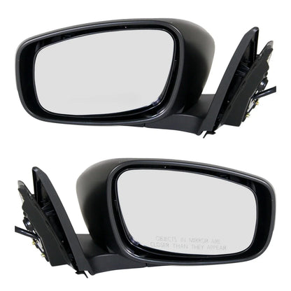 Power Mirror Pair Heated Manual Folding for Infiniti G37 (2009-2013)