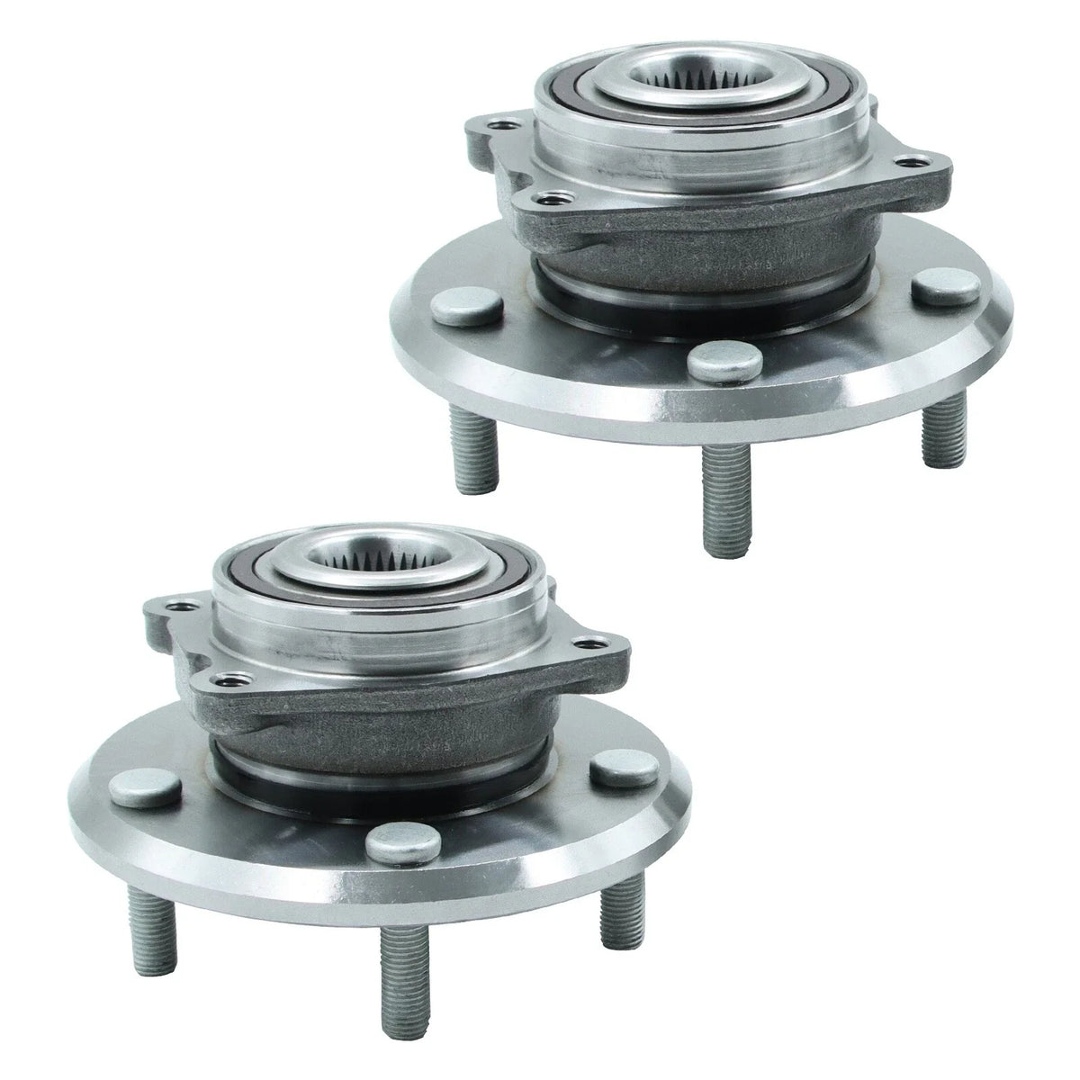 Pair Front Wheel Hub Bearings for Dodge Journey (2009–2020)