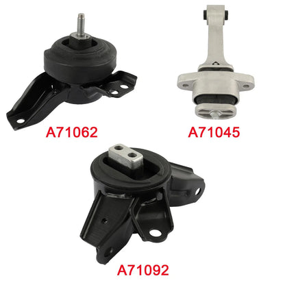 3X Engine Mount, Transmission Mount & Torque Strut Mount for Kia Sorento (2014–2015)