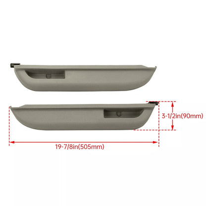Front Door Armrests Gray Pair for Chevy Blazer C/K1500 C/K2500 1990-1994