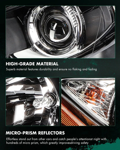 Headlight Right Side for Mazda 3 2.0L 2.5L (2014 to 2016)