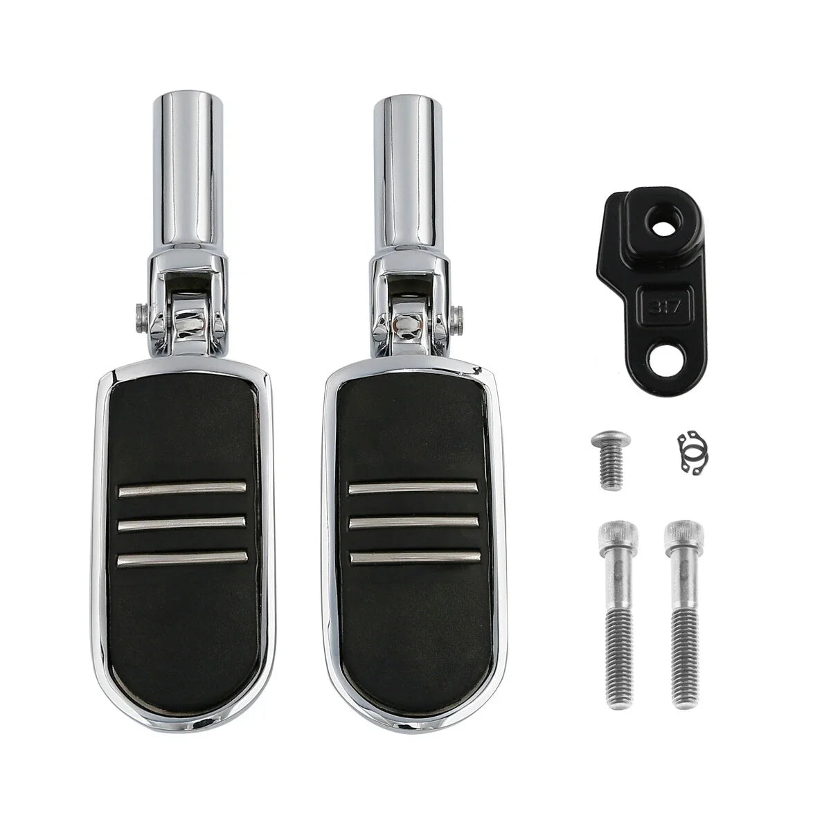 Rear Footpegs for Harley Softail FLS (2012–2017) & Cross Bones FLSTSB (2008–2011)