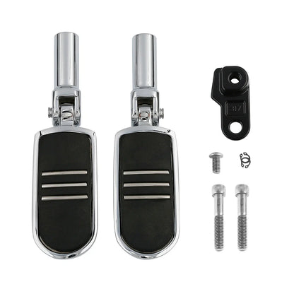 Rear Footpegs for Harley Softail FLS (2012–2017) & Cross Bones FLSTSB (2008–2011)