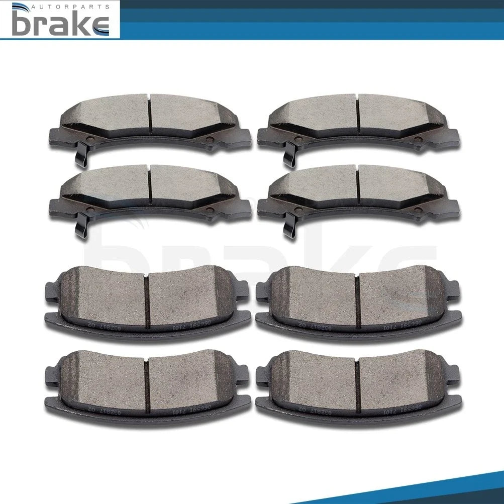 Ceramic Brake Pads Set of 4 for Chevrolet Impala LTZ 2006-2010