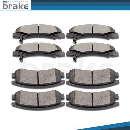Ceramic Brake Pads Set of 4 for Chevrolet Impala LTZ 2006-2010