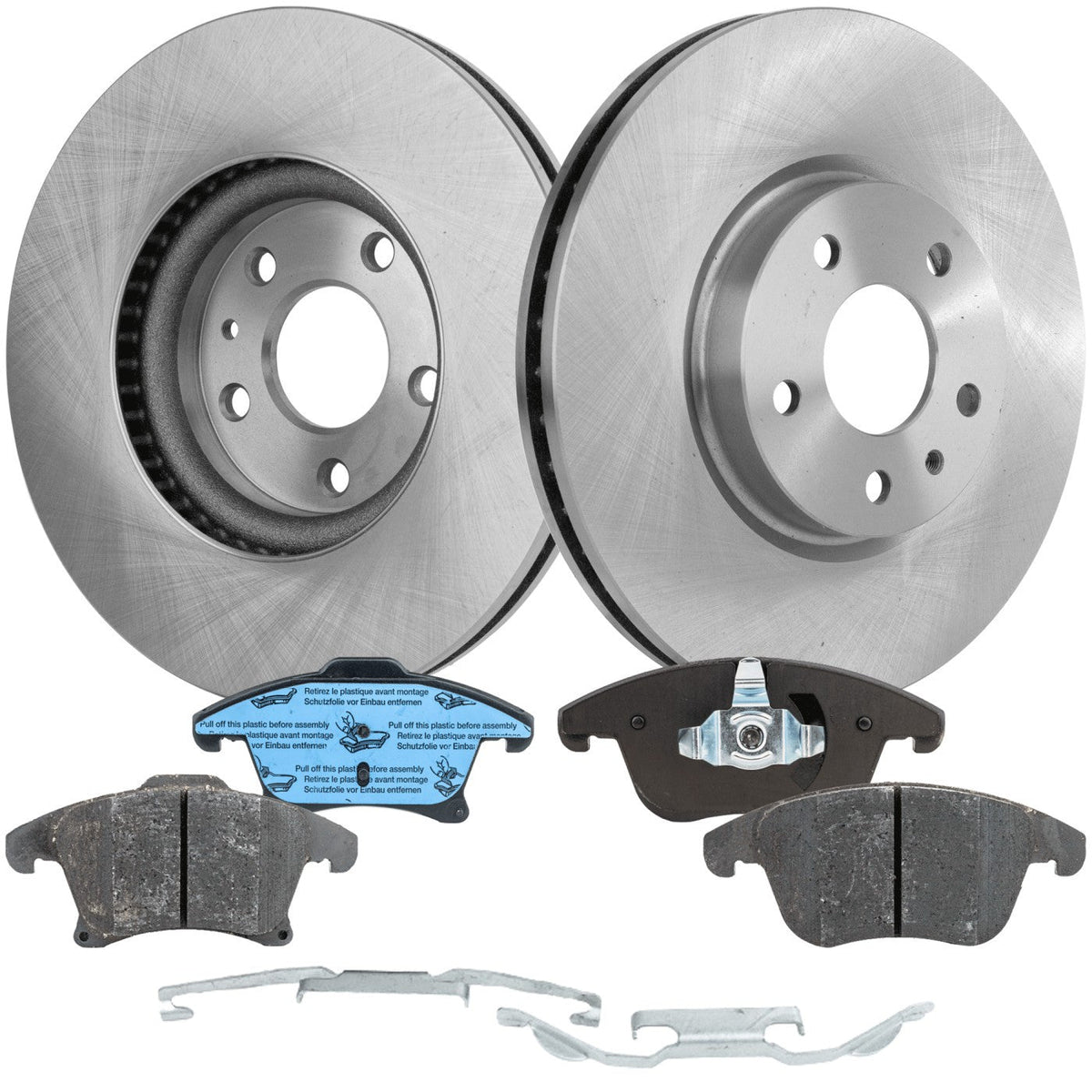 Brake Pad and Disc Set for Lincoln MKZ 2013-2016