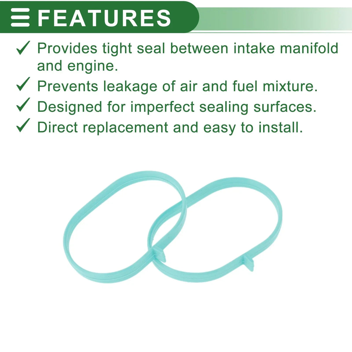 Engine Intake Manifold Gasket for 2011-2018 Mercedes-Benz Sprinter