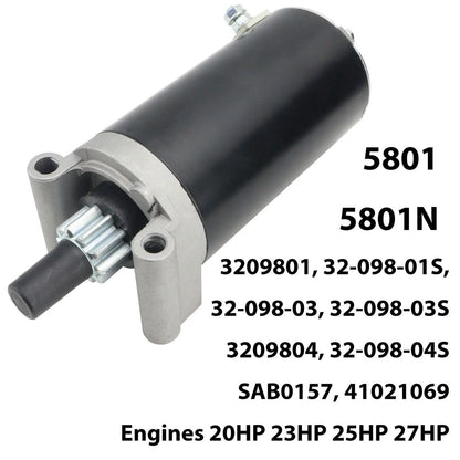 Starter for Kohler Engines Courage 5801 (2005–2012)