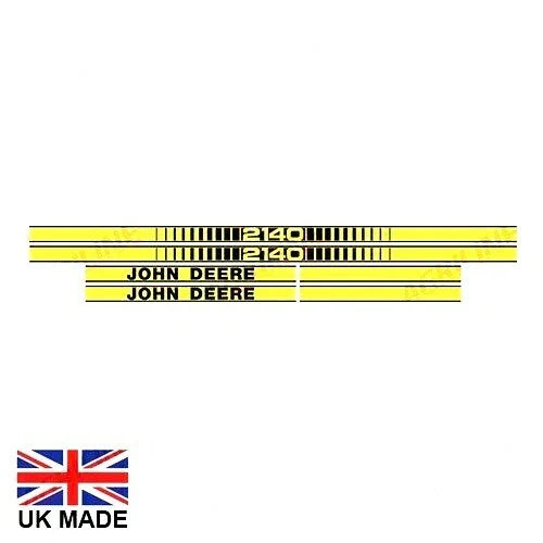 Decal Set for John Deere 2140 Tractor (1975–1982)
