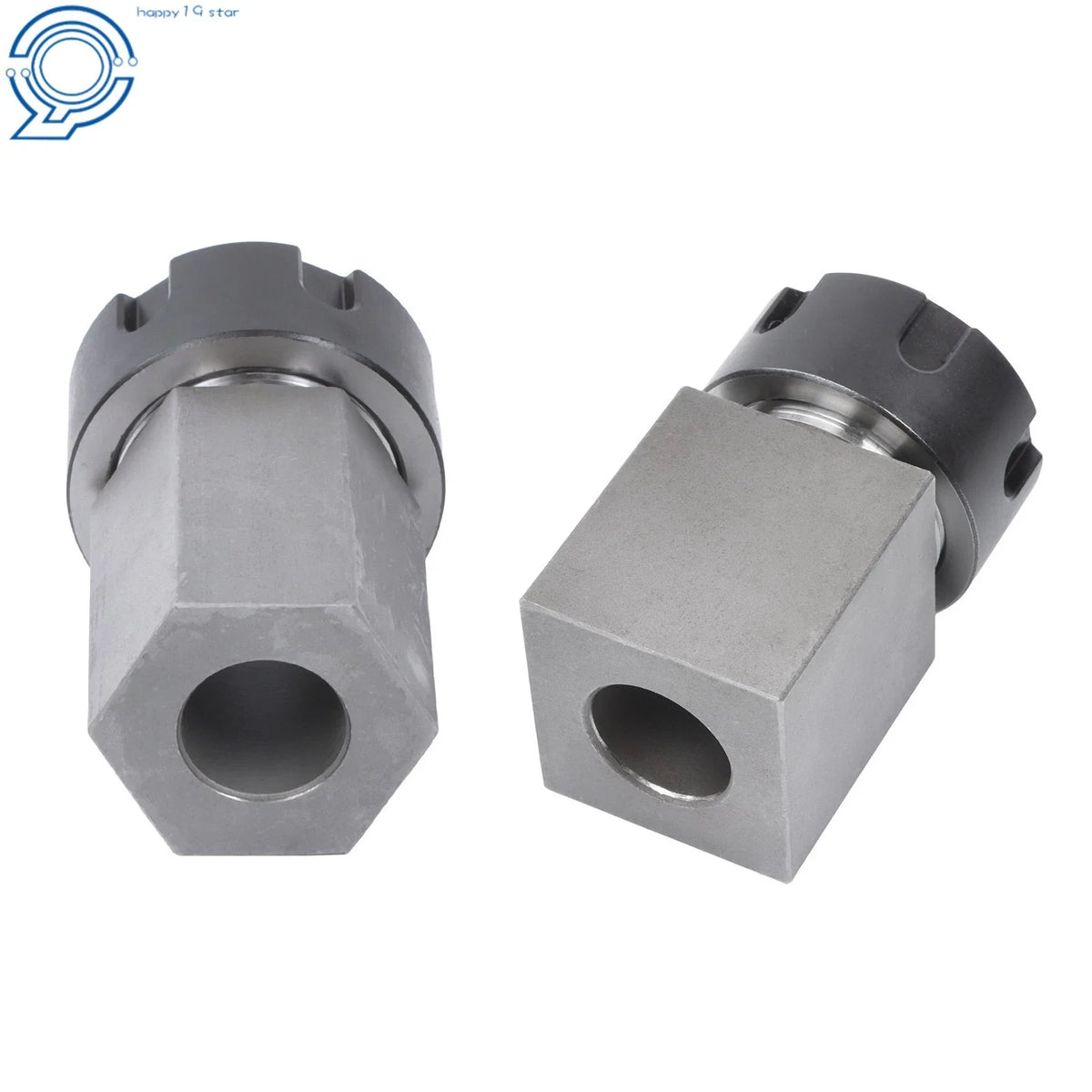 Complete Collet Block Set for ER-25 (Hex & Square Shapes)