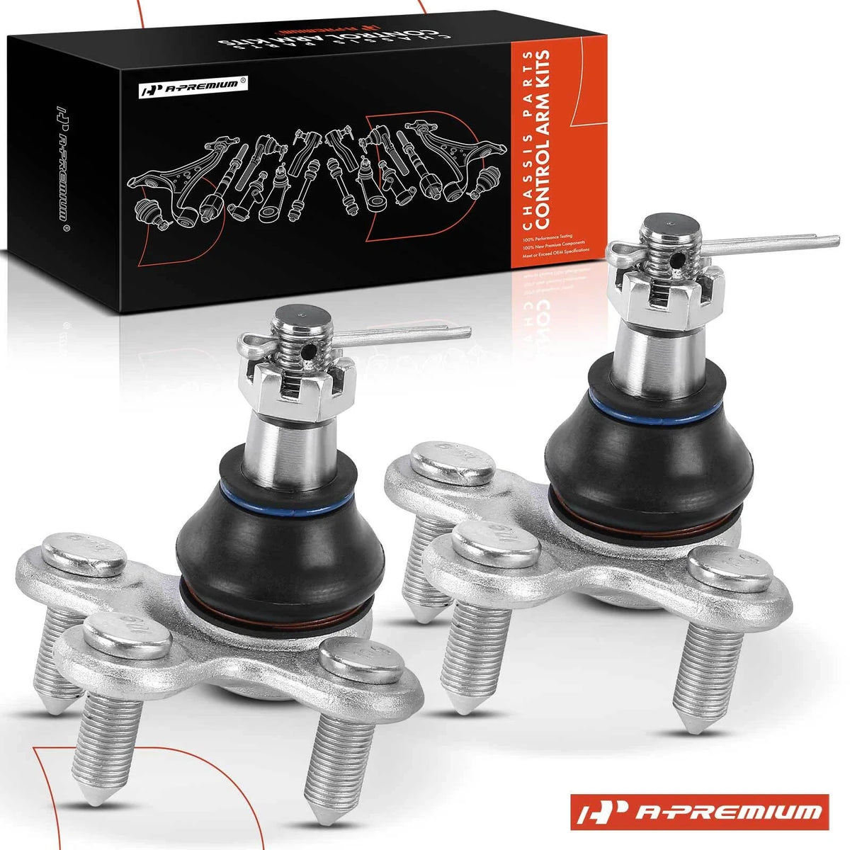 2X Front Side Lower Ball Joint for Honda CR-V (2023–2024)