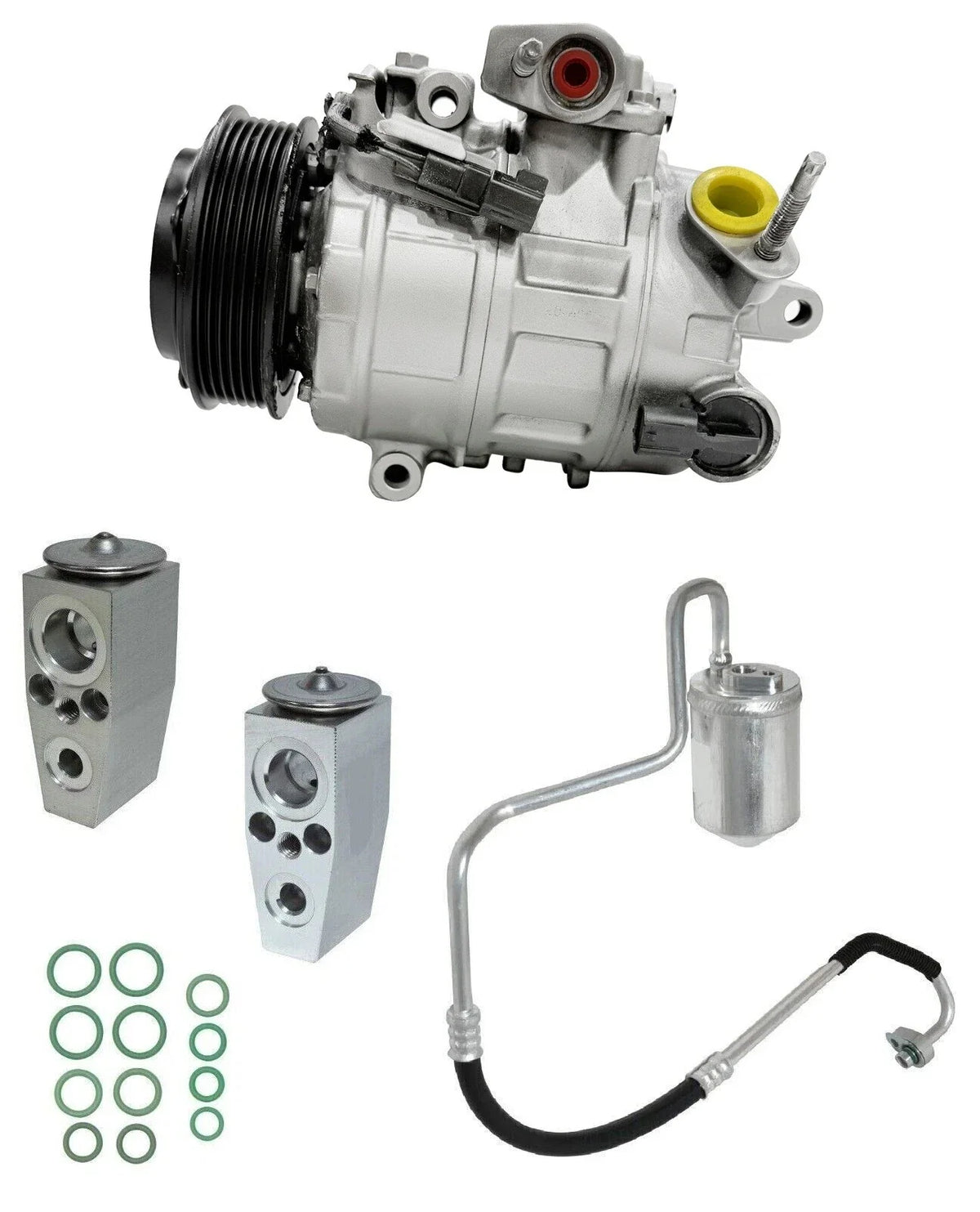 AC Compressor Kit Replacement for Ford Police Interceptor Utility 3.5L (2018)