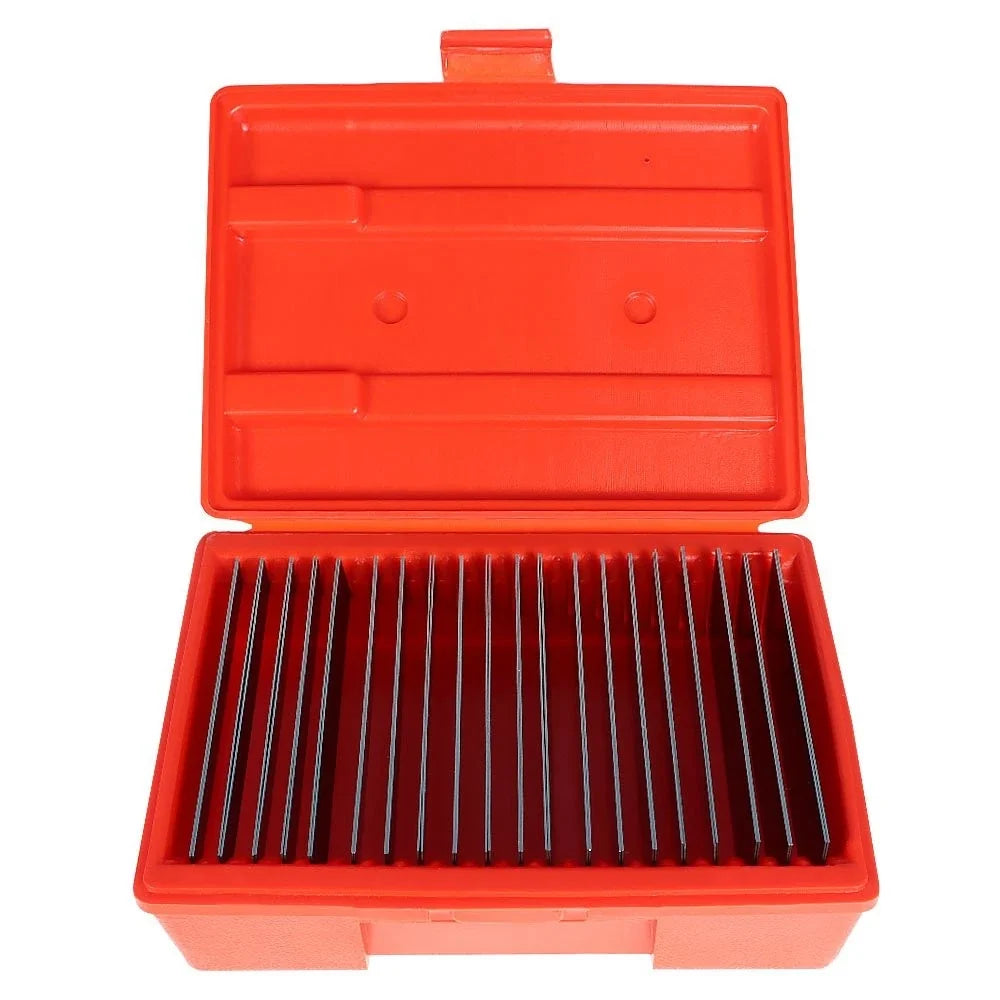 20 Pairs Steel Parallels 1/32" X 6" Hardened Thin w/ Case