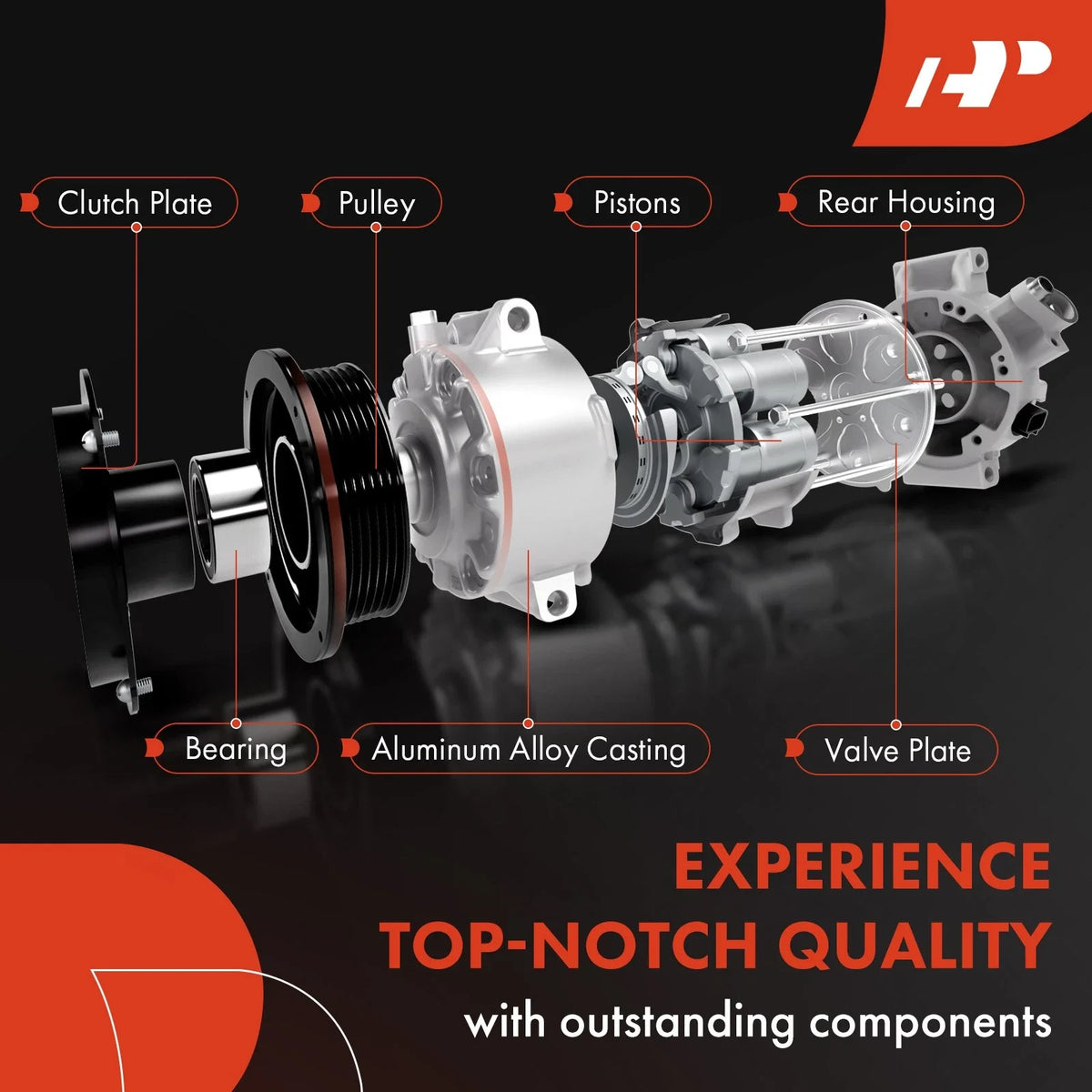 A/C Clutch Compressor for Nissan Urvan 2000-2013