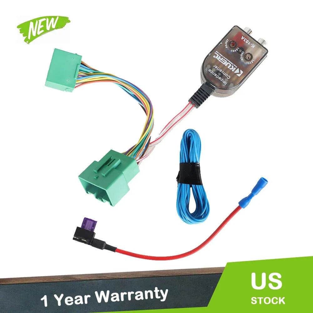Amplifier Radio Adapter Interface for Chevy Equinox/Suburban (2005–2009)