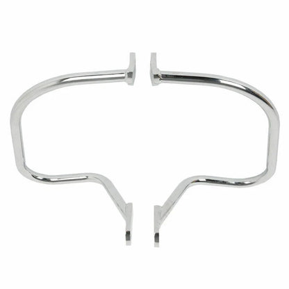 Chrome Saddlebag Crash Bar Guard Rail for Softail Harley 2000–2017