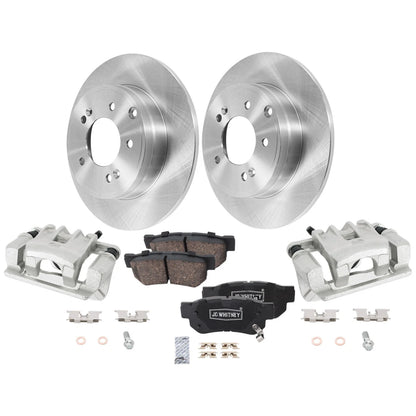 2X Rear Brake Kit with Calipers for Hyundai Sonata (2006)
