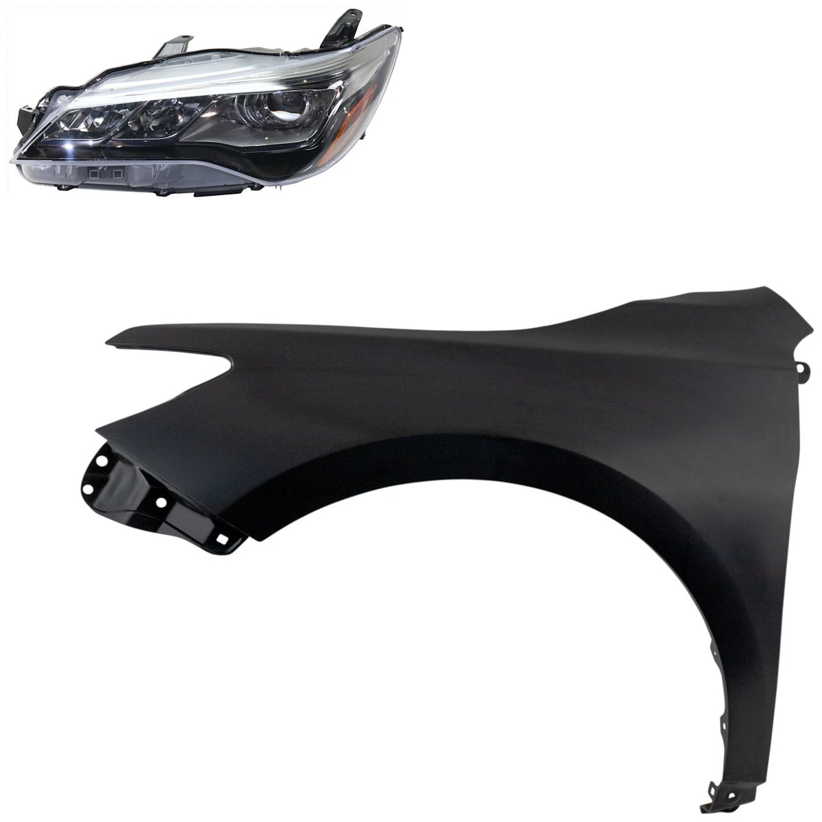 Headlight Kit for Toyota Camry (2015–2017) Driver Side Assembly LED CAPA XSE