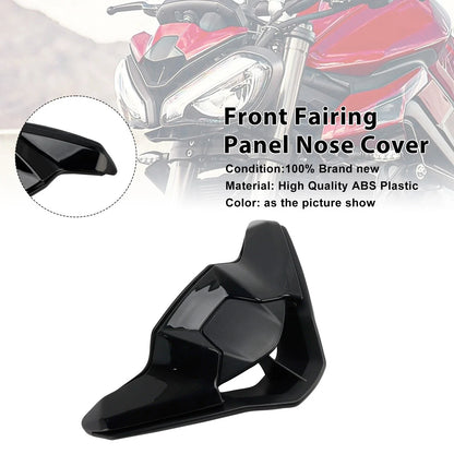 Black Front Fairing Nose Cover for Street Triple 765 R/RS 2023-2025