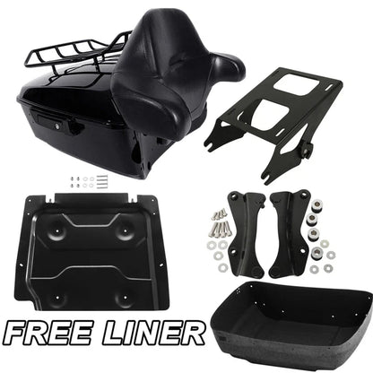 Trunk Pad Mount Rack for Harley Road Glide (2014–2025)