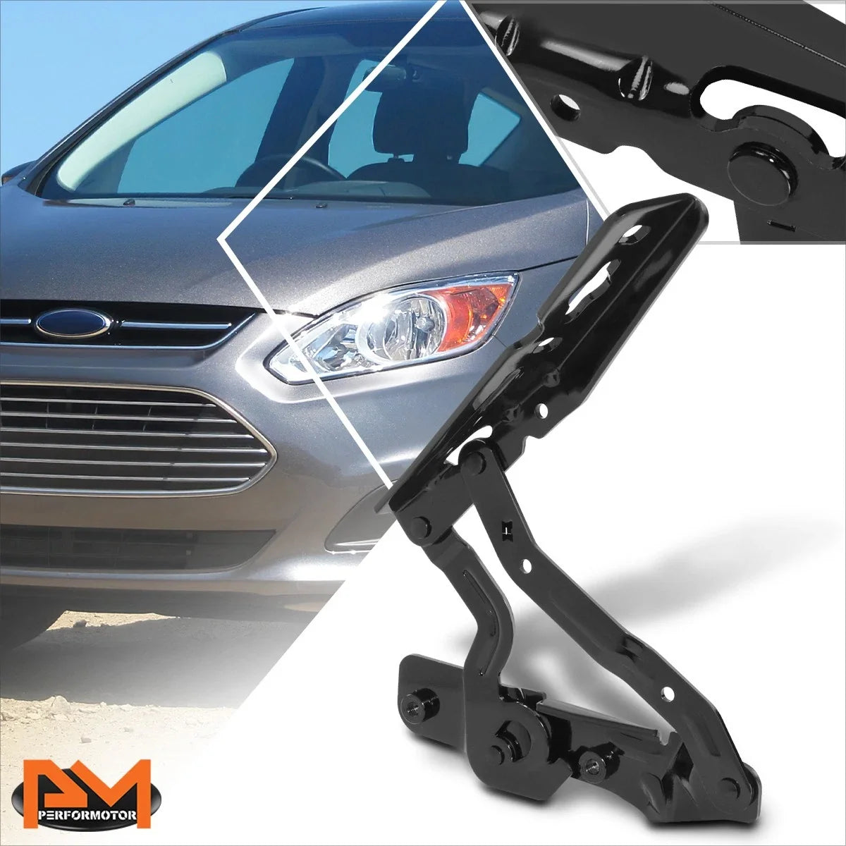 Left Side Engine Hood Hinge for Ford C-Max/Focus/Transit Connect 2013-2018