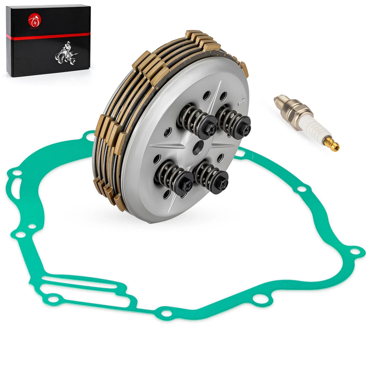 Clutch Out Pressure Hub Kit + Friction Steel Plate for Yamaha TTR125LE (2003–2023)
