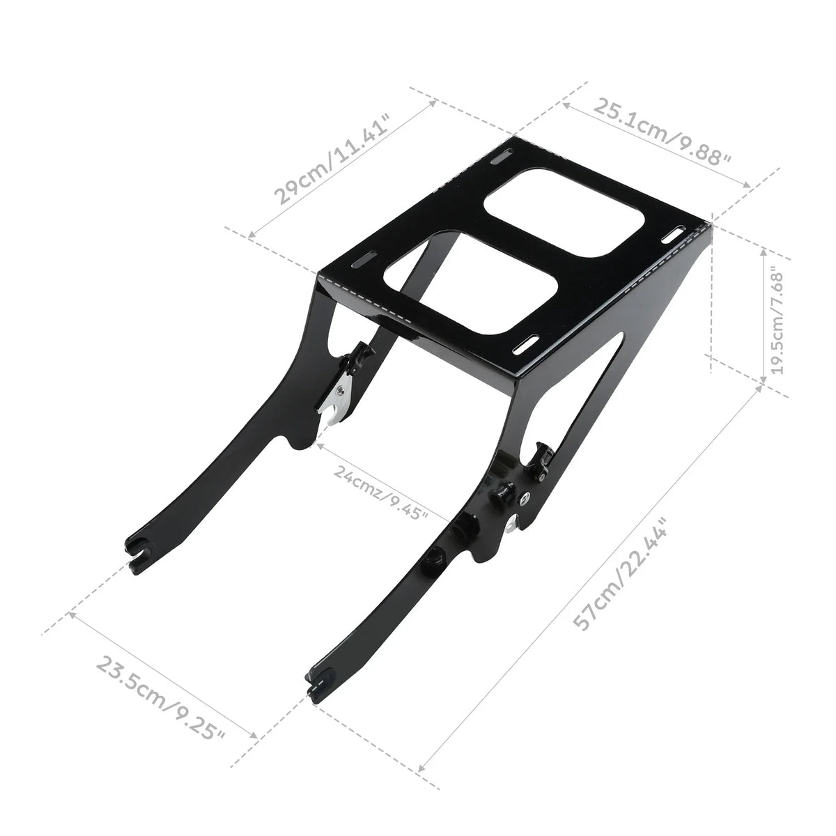 2-Up Mounting Rack for Harley Heritage Classic FLHC, Deluxe FLDE (2018–2025)